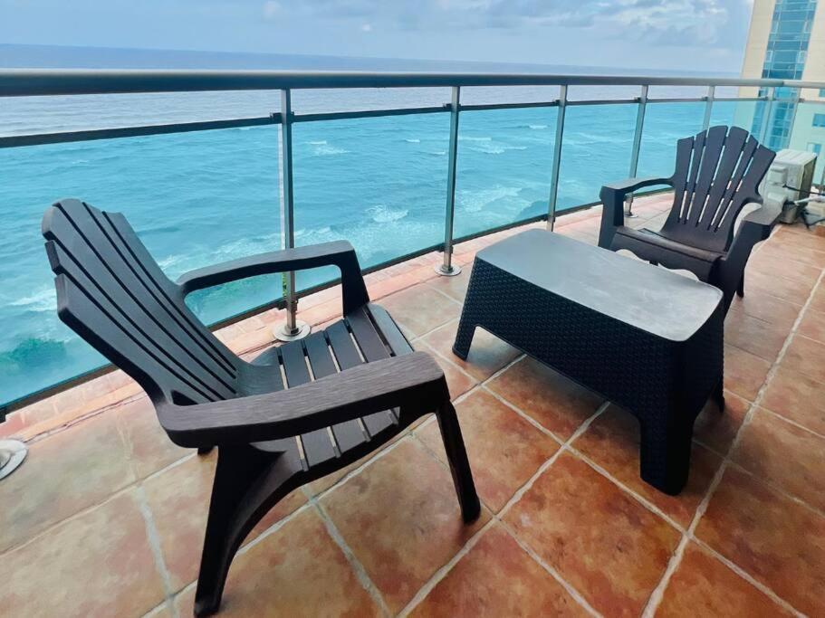 Beach Front Penthouse In Exclusive Tower Santo Domingo Buitenkant foto