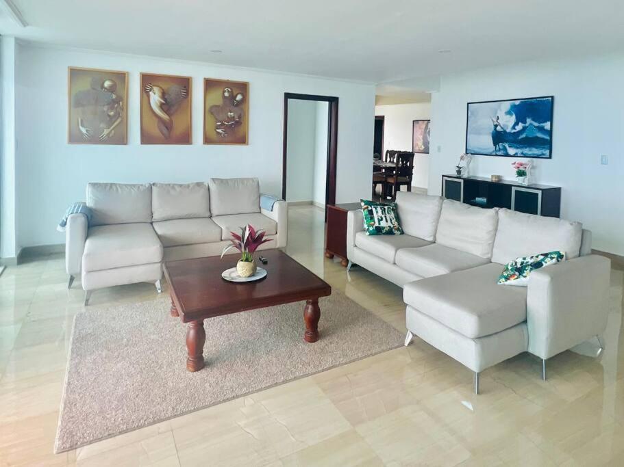 Beach Front Penthouse In Exclusive Tower Santo Domingo Buitenkant foto
